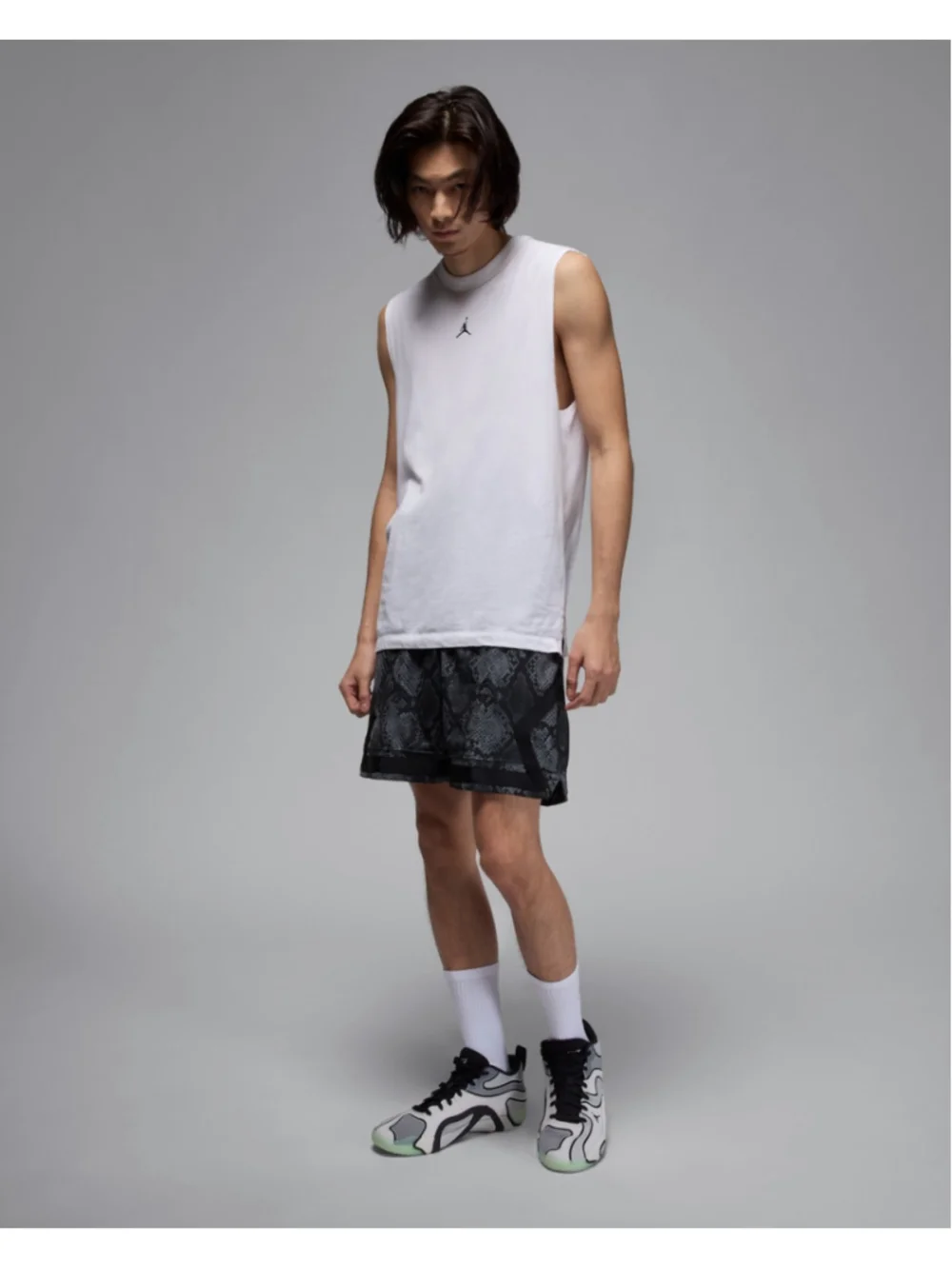 Nike Air Jordan Sport Diamond Shorts Mesh Dri-Fit HF9907-133 Men’s Size M